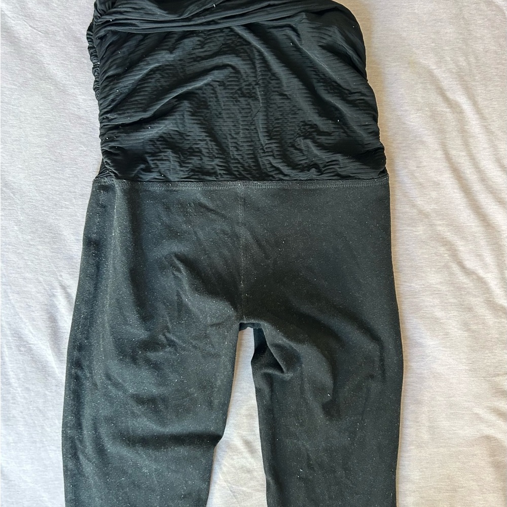 Beyond the Bump Black Maternity Leggings - Picture 6 of 7